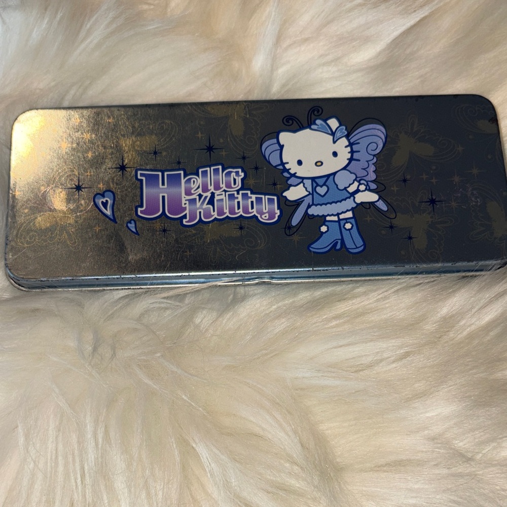 Hello Kitty Blue Pencil Case
